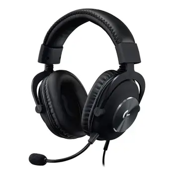 

HOT Logitech G Pro X USB Wired Gaming Headset Blue VOICE 7.1 Channel Surround Hi-Fi Stereo Headset with Detachable Microphone