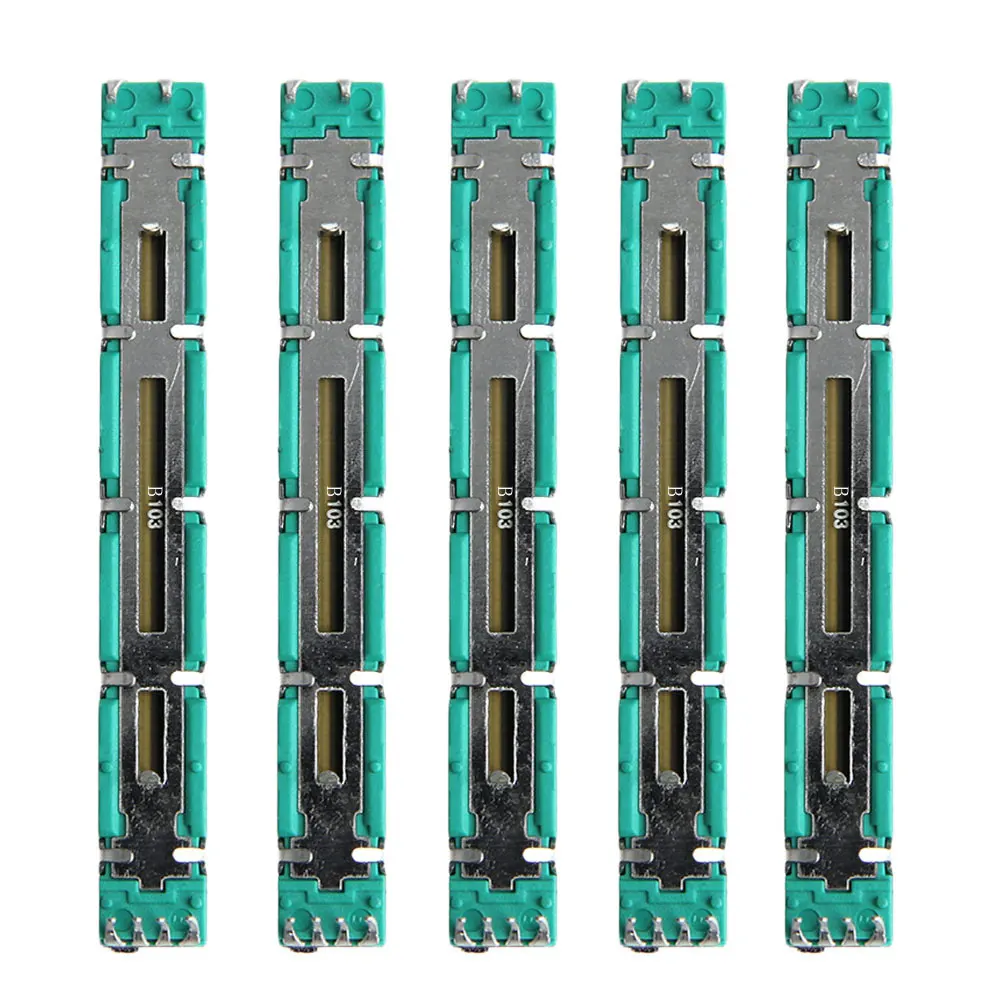 5 Pcs 75 MM Double B10K Original B10KX2 Behringer Pot Mixer Fader | Бытовая техника
