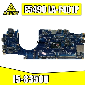 

E5490 5490 Motherboard For DELL CN-0M71FV 0M71FV M71FV LA-F401P Laptop motherboard E5490 5490 Mainboard i5-8350U test ok