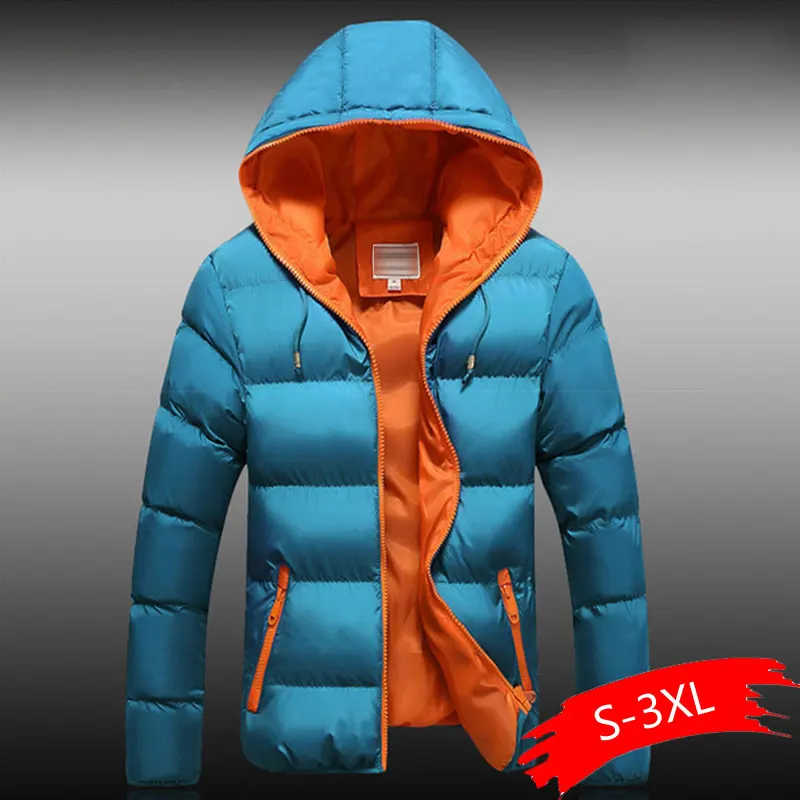 5XL Мужская Зимняя Повседневная Новая Толстая стеганая куртка с капюшоном на молнии, тонкие мужские и женские пальто, Мужская парка, теплая верхняя одежда