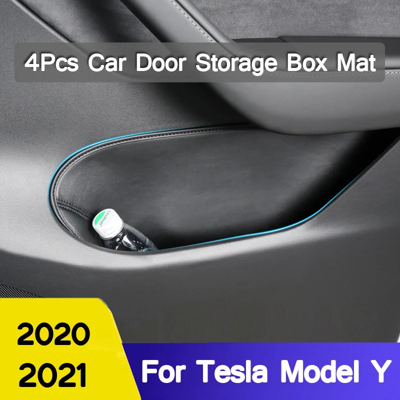 4 шт./компл. для Tesla Model Y 2020 2021 автомобильные подстаканники |