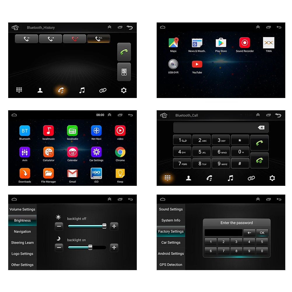 2 Din Android 10.1 Car Radio Multimedia Video Player Double Stereo GPS Navigation Wifi Player Head Unit 7 inch Screen