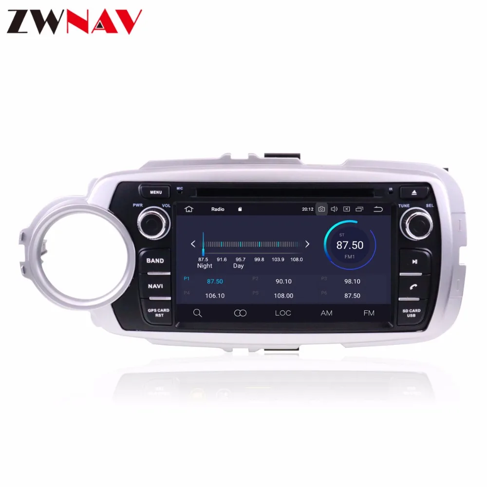 PX6 ips 4+ 64 Android 9,0 Автомобильный DVD стерео мультимедиа головное устройство для Toyota Yaris 2012- Авто ПК радио gps навигация Видео Аудио