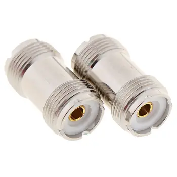 

1Pc SO-239 PL259 UHF Female To Female RF Coax Cable Adapter Connector SO239 Coaxial Adapter