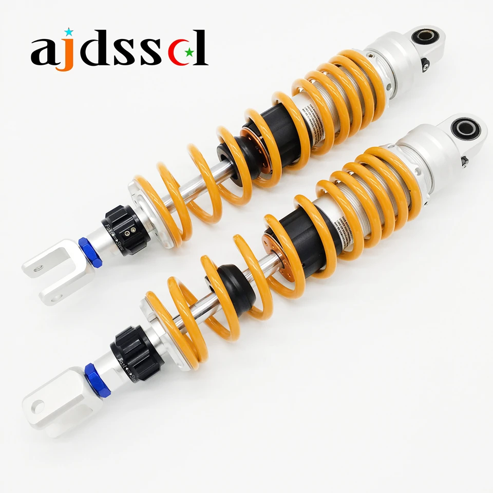 

Universal 320mm 340mm 360mm Motorcycle Adjustable Rear Shock Absorbers 12.6''/13.4''/14.2'' Rebound Damping Rear Shock Absorbers