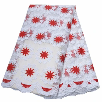 

Newest ! French Milk Silk Net Lace Fabric 2019 High Quality African Tulle Lace Fabric With Rhinestone For Nigerian Wedding Dress