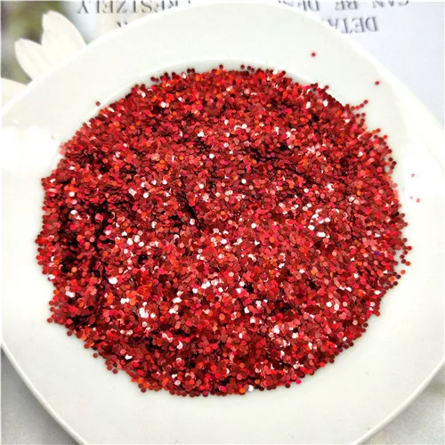Laser red 10g Ультратонкая PET блестки 1 мм точечное лазерное Сверкающее 3D блестка для ногтей пайетки Eo-Friendly свободные блестки для художественное оформление ногтей 10 г - Цвет: Laser red 10g