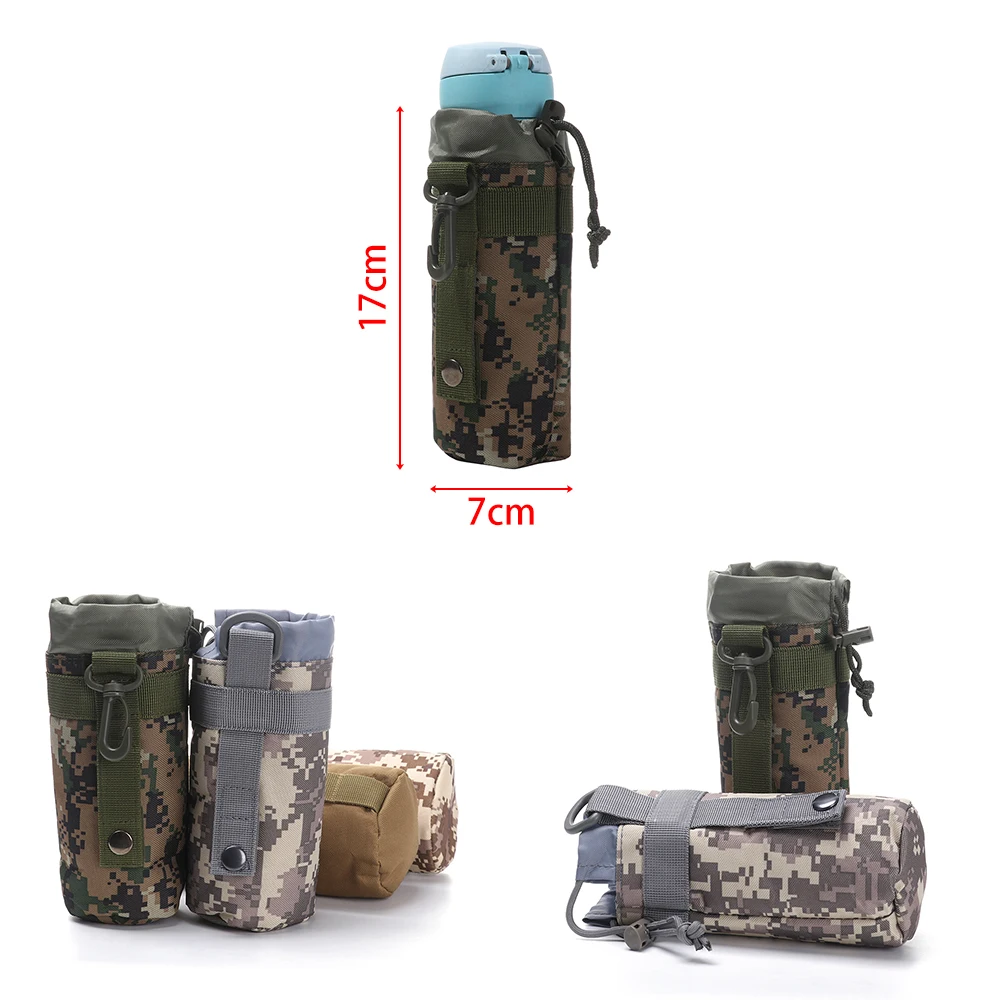1 шт. военная система Molle тактическая бутылка для воды Сумка для кемпинга походная сумка для бутылки наборы для выживания путешествия армейское снаряжение сумка