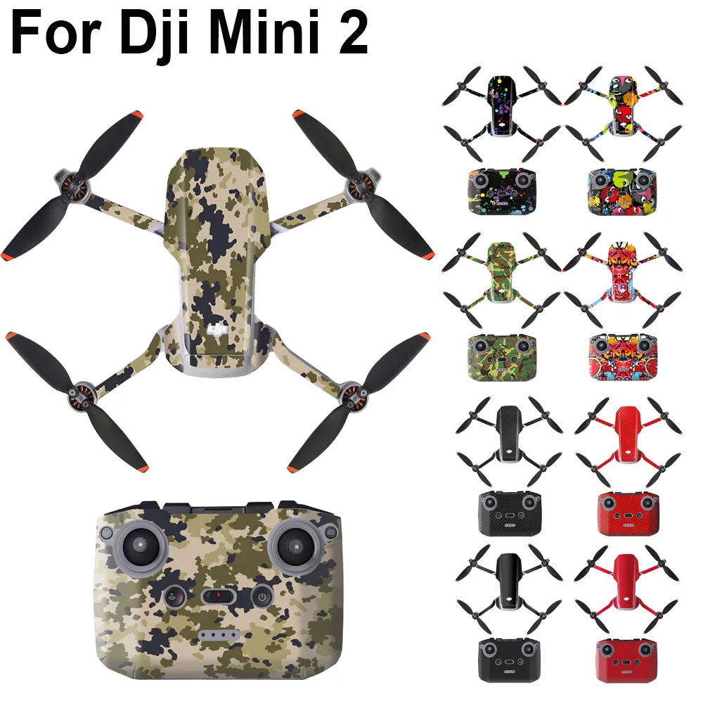 Dji Mavic Mini 2 Sticker Waterproof PVC Sticker Set Drone Body Arm Remote Control Protective Skin Mavic MINI 2 Accessories drone accessories