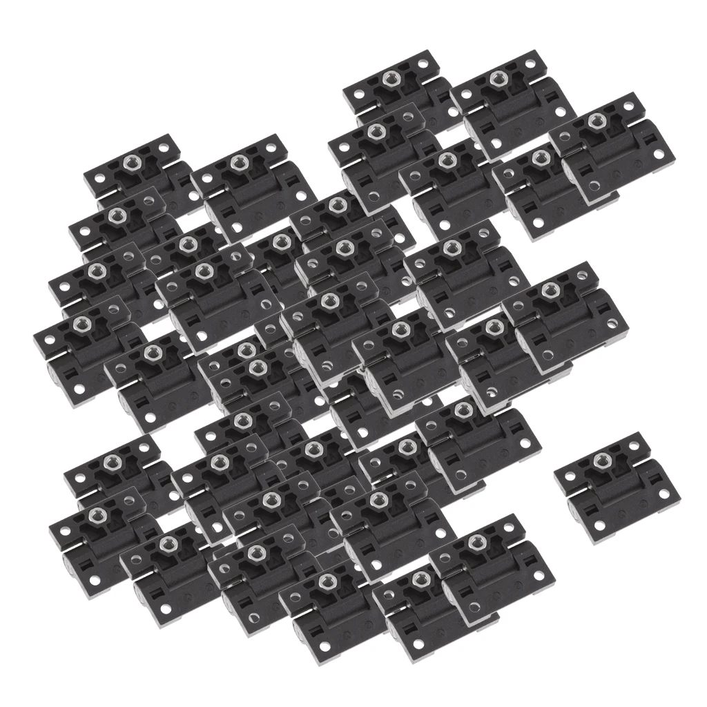 80x Torque Hinge Position Control Replacement for Southco E6-10-301-20 (Black)