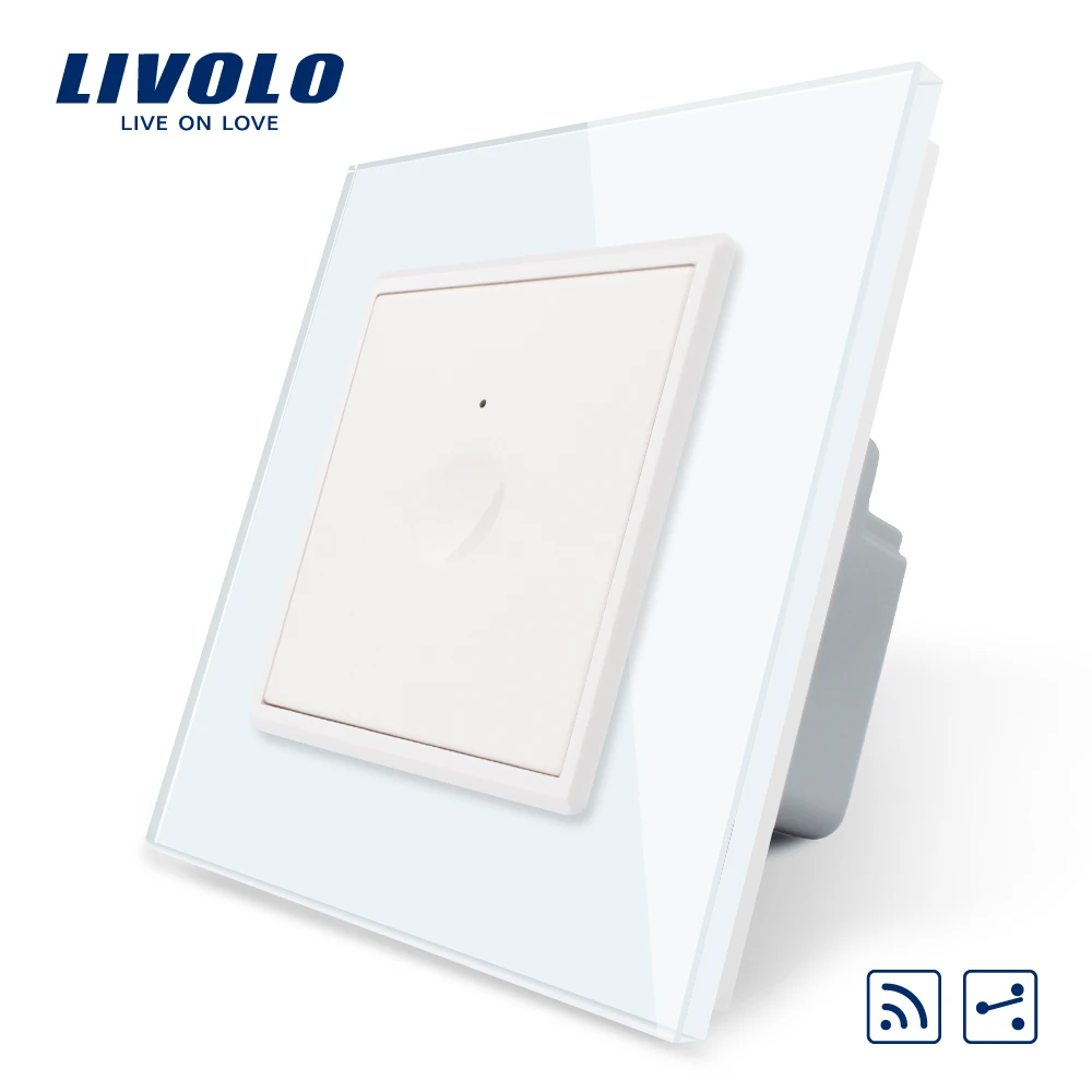 Livolo ЕС Стандартный беспроводной переключатель 1 комплект 2 Way AC 220 ~ 250 В с функцией