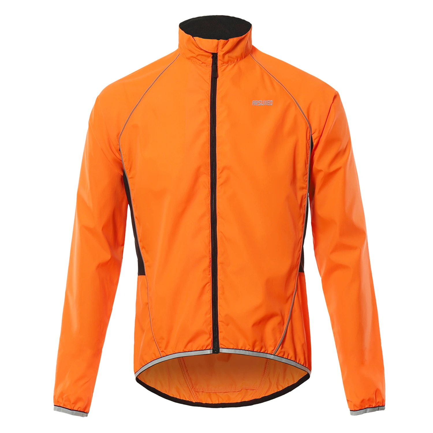 Зимняя Светоотражающая велосипедная куртка для мужчин и женщин, дышащая, с длинным рукавом, велосипедная Джерси, штормовка, жилет, уличная спортивная одежда