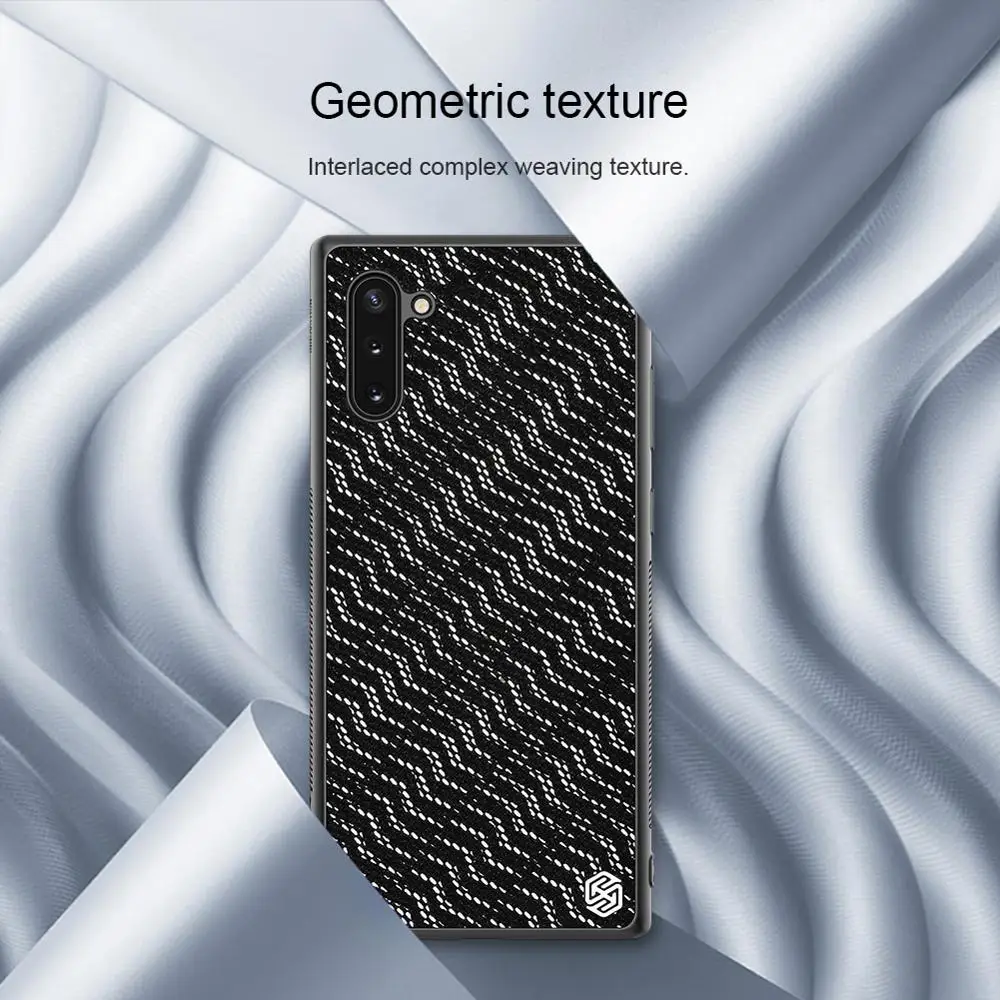 Для samsung Galaxy S10 Plus Note 10 plus pro Twinkle чехол Nillkin Твердый ПК и мягкий ТПУ градиент полиэфирные Светоотражающие задняя крышка