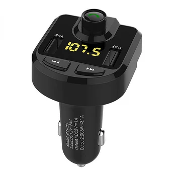 

Wireless Car MP3 Bluetooth FM Transmitter Radio Music Player Dual USB Charger