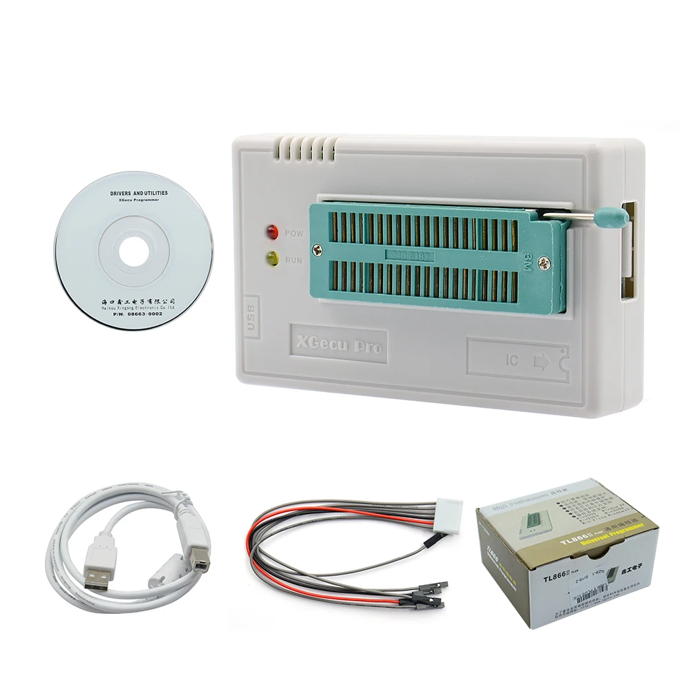 VSTM TL866II плюс TL866 обновленный MiniPro универсальный высокоскоростной USB программатор высокая производительность