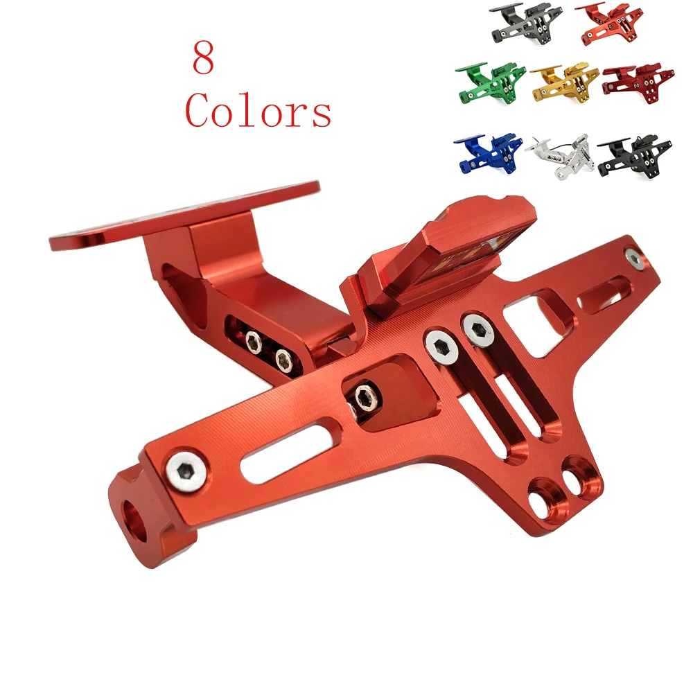

CNC Motorcycle Rear License Plate Mount Holder and Adjustable Angle License For Yamaha VMAX 1700 1200 125 WR250F wr 250f 250 f