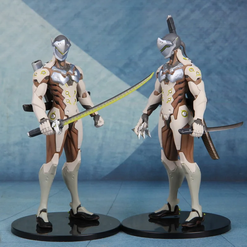 Аниме игра OW Ninja Shimada Genji модель игрушки 18,5 см подвижные суставы фигурка Коллекционная модель игрушки куклы