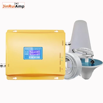 

GSM Repeater 2G 3G 4G Cell Phone Booster Tri Band Mobile Signal Amplifier Cellular Repeater GSM DCS WCDMA 900 1800 2100 mhz