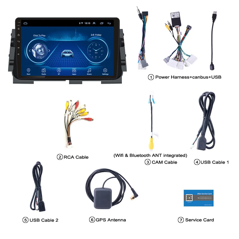 Flash Deal 10.1 inch Android 8.1 car dvd gps navigation For Nissan kicks 2017-2018 multimedia radio dvd system 5