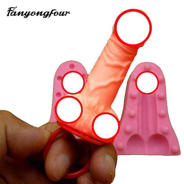 3D Penis Silicone Mold DIY Making Resin Model Kitchen Baking Lollipop  Chocolate Cake Food Mold