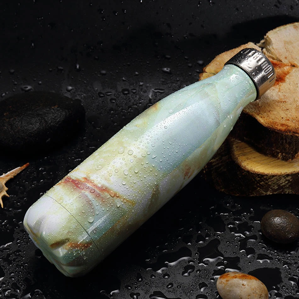 Thermos 4 500 мл бутылка-термос для колы Боулинг 304 нержавеющая сталь креативная Спортивная Термокружка термос - Цвет: Thermos 4