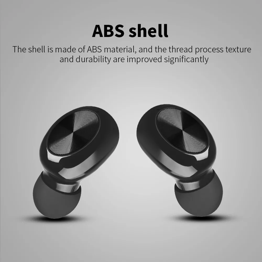 TWS Bluetooth наушники 5,0 беспроводные наушники-вкладыши светодиодный дисплей с сенсорным управлением стерео наушники водонепроницаемые музыкальные наушники