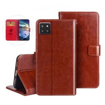 Перейти на Алиэкспресс и купить Силиконовый чехол для Cubot X20 Pro, чехол для бизнес-из искусственной кожи, чехол-кошелек, чехол для Cubot X20, откидная крышка, защитный чехол для тел...