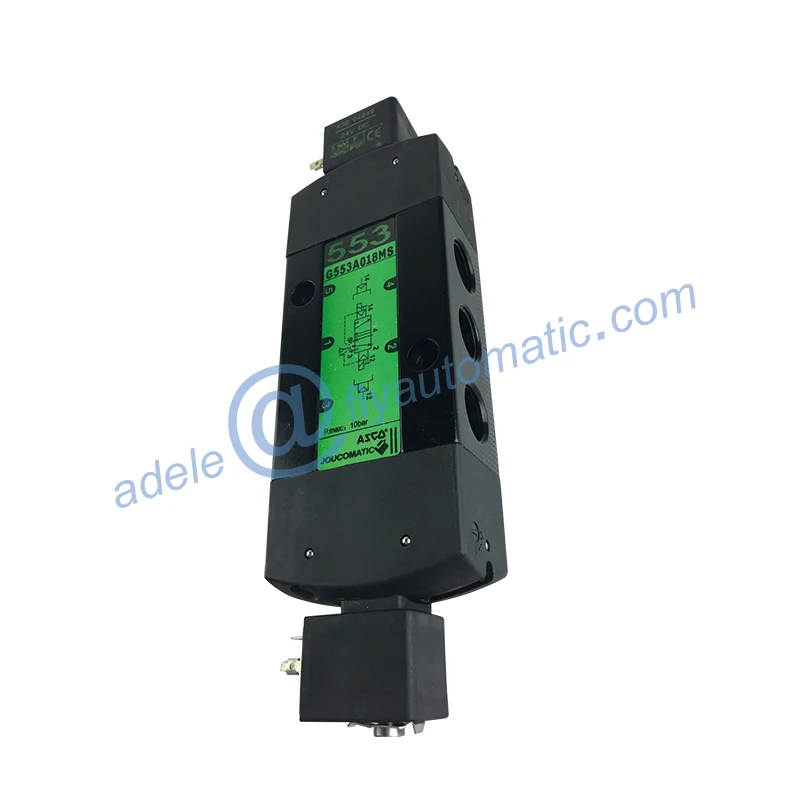 SCG553A018MS 24VDC ASCO JOUCOMATIC серия 1/2 дюймов бистабильная функция двойная катушка Пневматический электромагнитный клапан