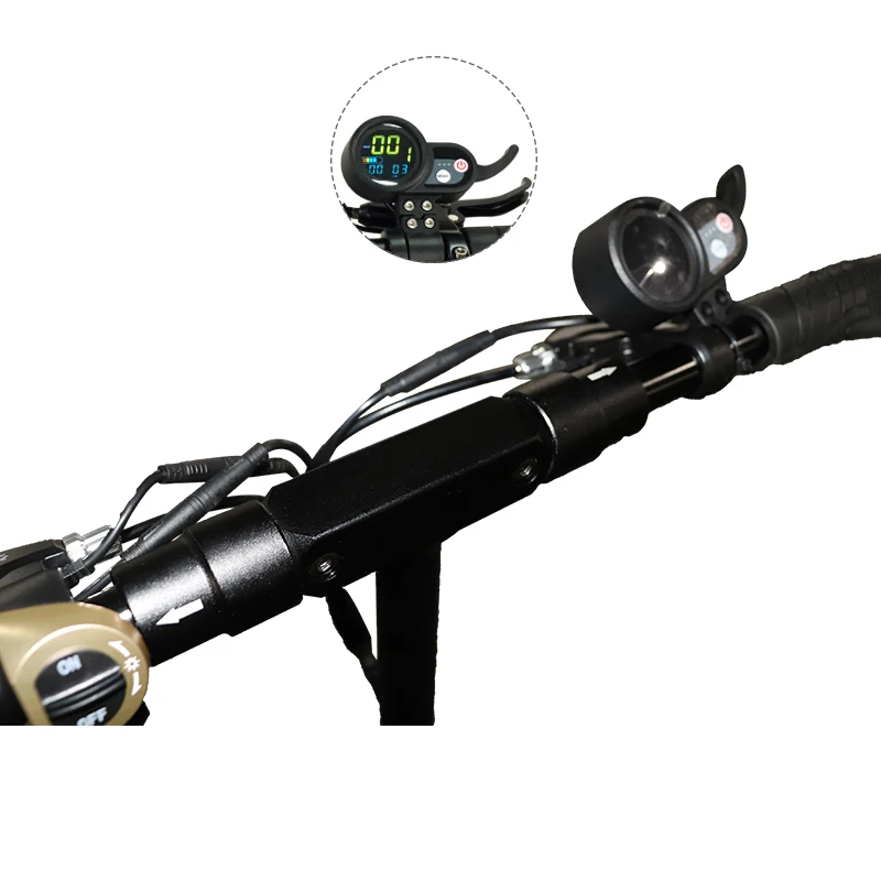  100KM Electric Scooter 48V26A 10'‘ Motor Wheel with Seat Adults Foldable Patinete Electric Skateboa