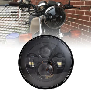 Image 1 - Faro LED H4 para motocicleta, 7 ", para Touring Ultra Classic Electra Street Glide Road King, Yamaha