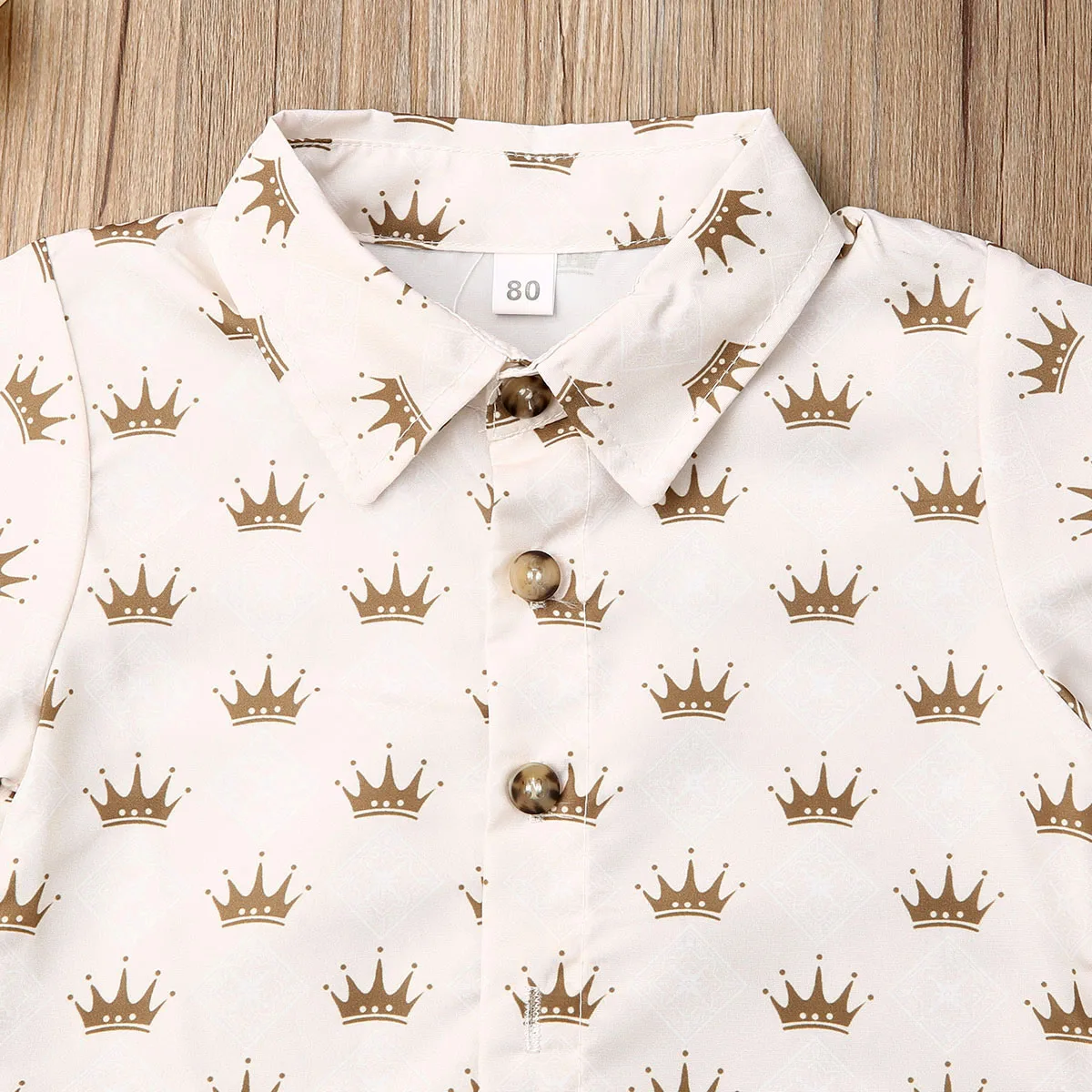 Kids Boys Summer Clothes Sets Baby Gentleman Suits Lapel T-shirt Tops + Short Pants 2Pcs Outfits Boys Clothing 0-6Y kids clothes