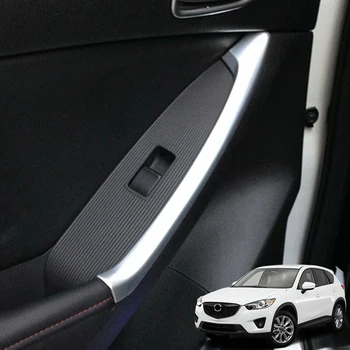 

Waterproof Door Rear Armrest Cover 2pcs set For Mazda CX-5 CX5 2013-2016