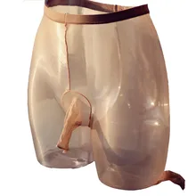 Мужские глянцевые ультра тонкие прозрачные 1D колготки с пенисом, облегающие чулки, Чулки, чулочно-носочные изделия, нижнее белье