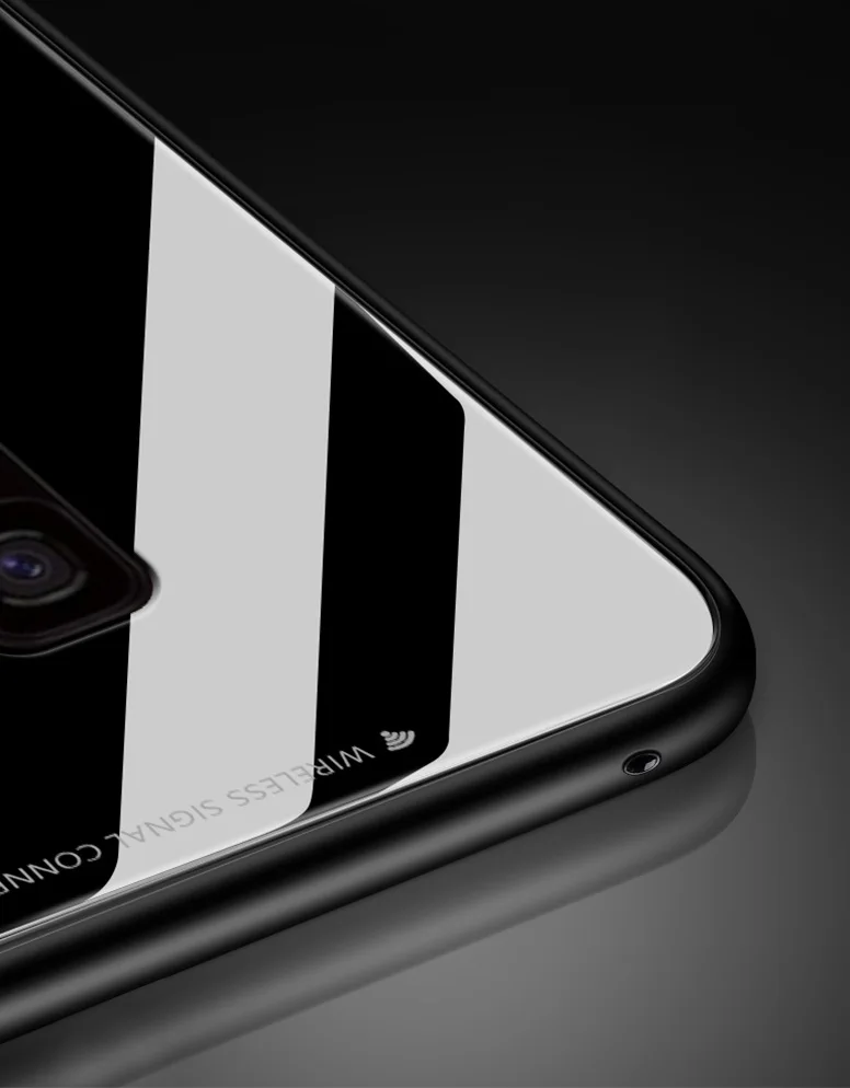 Роскошные Стекло чехол для samsung Galaxy S10 S9 S8 плюс S10E J4 J6 J8 A6 A7 A8 A9 крышка на M10 M20 A10 A20 A20E A30 A40 A50 A70