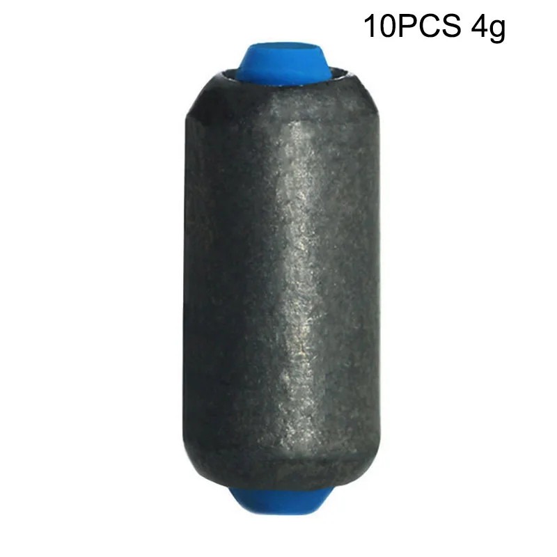 10PCS 4g 10/30 шт рыболовное грузило комплект грузил быстрая замена 1,5-5 г Вес рыболовное грузило аксессуары раскол Тонущая приманка грузила снасти - Цвет: 10PCS 4g