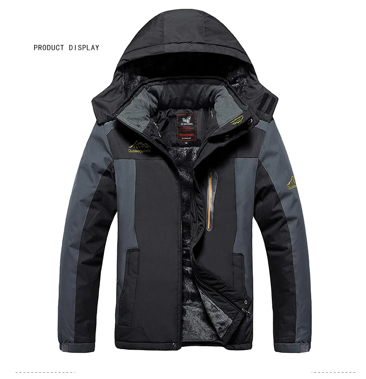 Winter Fleece Military Hiking Jackets Coat (10)