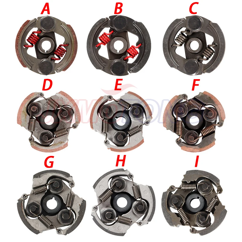 Embrayage à 3 griffes 49 cc 4 temps pour moteur à essence pour mini