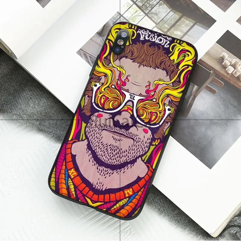 Personality art rapper color tattoo