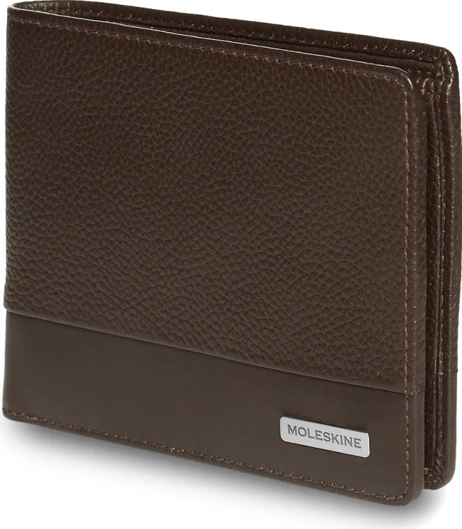 Кошелек мужской Moleskine Classic Match ET84CMWHCP19 коричневый натур.кожа | Багаж и сумки