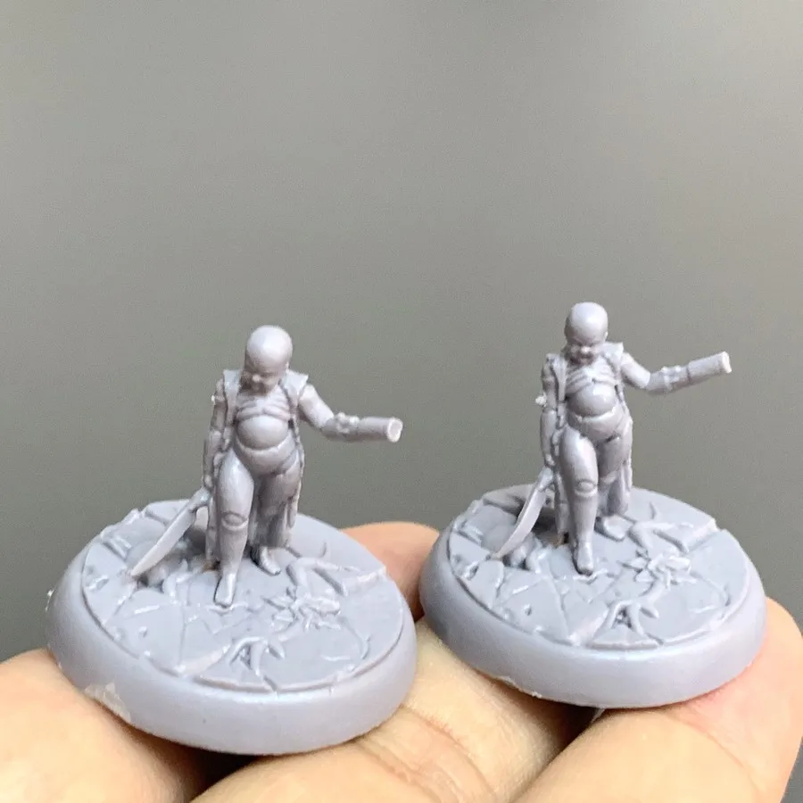 Zombie Ninja Miniature for Tabletop Game Toys & Games Miniature Toys