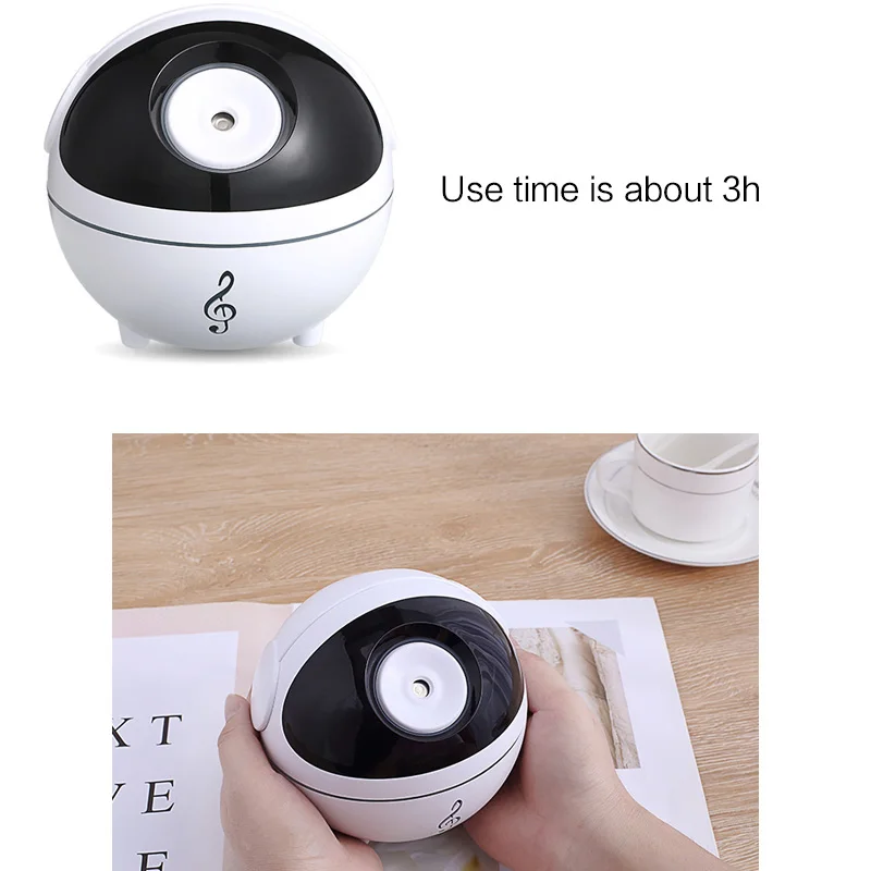 BRELONG музыкальный эльф увлажнитель воздуха USB немой настольный ночник светильник-Спрей очиститель воздуха питание от батареи