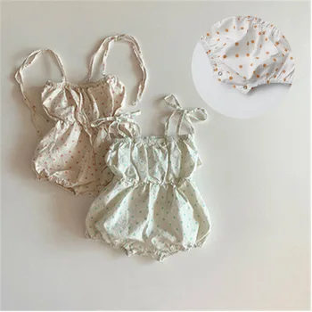 

MILANCEL baby girls clothes sweet infant girls bodysuits polka dot camisole bodysuit baby girls outfit