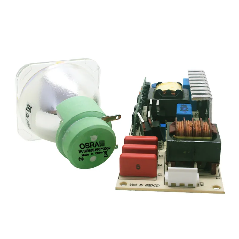 Günstige Heiße Verkäufe 7R 230W Halogen metalldampf Lampe moving strahl lampe mit ballast 230 strahl 230 SIRIUS HRI230W Für Osram made In China
