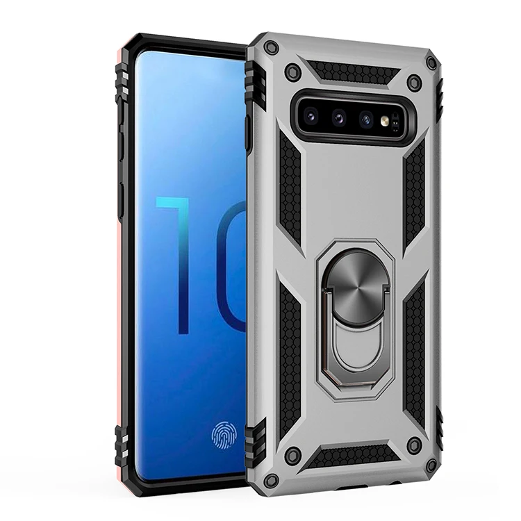 

Shockproof Armor Case For Samusng Galaxy S8 S9 S10 S10E 5G Note 8 9 10 Pro Plus Protective Stand Car Ring Phone Case Cover shell