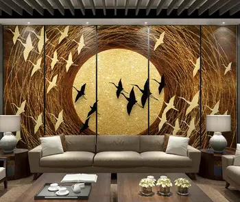 

[Self-Adhesive] 3D Flying Birds WG646 Wall Paper mural Wall Print Decal Wall Murals Belly