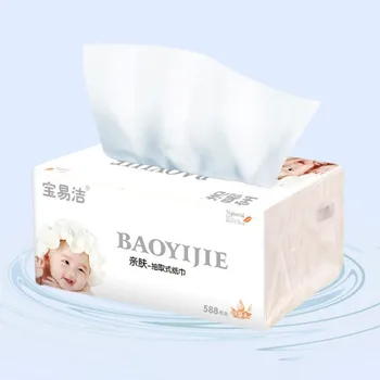

8 Packs 4 Layers Toilet Paper Disposable Portable Facial Tissue Health Cotton Roll Paper Face Cleaning Paper Towel Tissue 2020