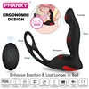 PHANXY Male Prostate Massage Vibrator Anal Plug Silicone Waterproof Massager Stimulator Butt Delay Ejaculation Ring Toy For Men ► Photo 1/6