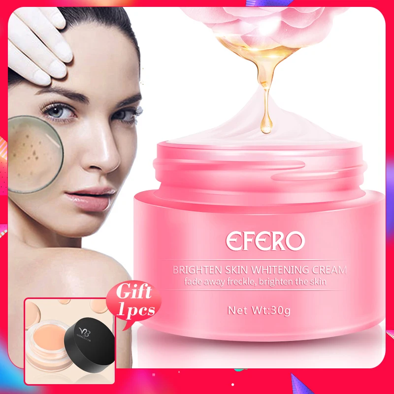 

Hyaluronic Acid Face Serum Whitening Moisturizing Remove Melasma Acne Spots Age Spots Pigment Melanin Face Care Cream EFERO