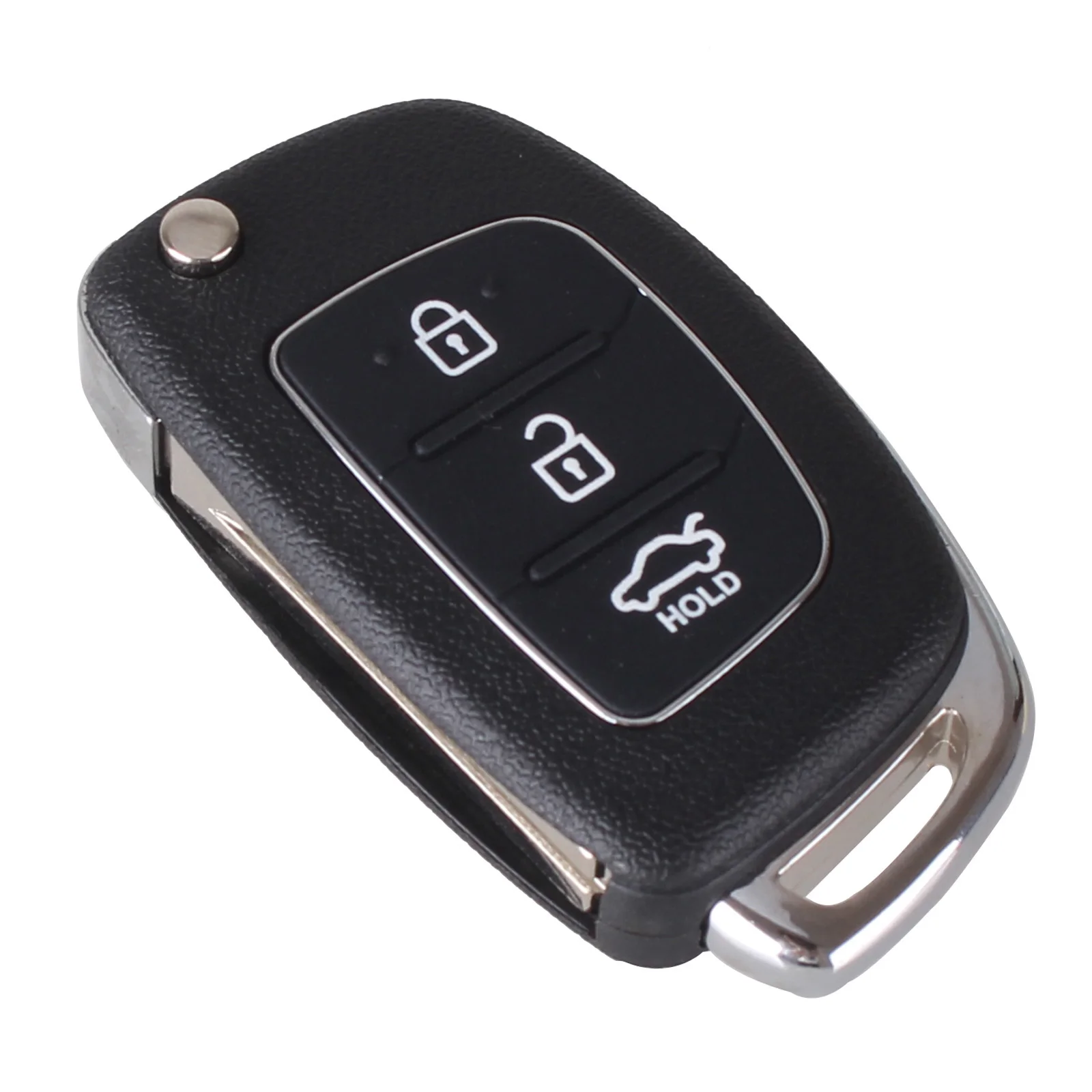 KEYYOU дистанционный брелок 3 кнопки 433 МГц ID46 чип для hyundai IX35 IX25 IX45 Elantra, Santa Fe Sonata TOY40 Карманный пульт