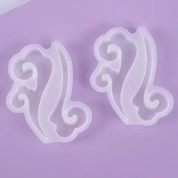 

Crystal Epoxy Resin Mold Pendant Casting Silicone Mould DIY Crafts Making Tool F3MF